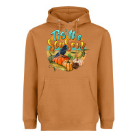 Meerkat tis' the season Heavyweight Hoodie - LillyAllenDesigns
