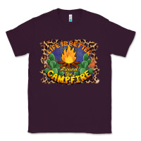 Plum life is better around the campfire Classic Tee - BarkalooDesign