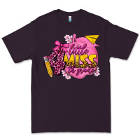 Plum little miss 4th grade Premium Tee - texasbilliewilder