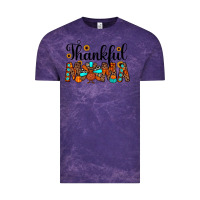 Cloud Purple thankful mama Vintage Tee - JahusDesignShop