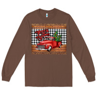 Chestnut merry Christmas truck Long Sleeve Tee - Jasminsmagicworld
