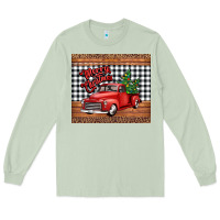 Matcha merry Christmas truck Long Sleeve Tee - Jasminsmagicworld
