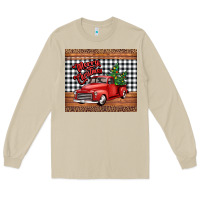 Mushroom merry Christmas truck Long Sleeve Tee - Jasminsmagicworld