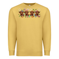 Antique Gold easter day baby heifers Premium Sweatshirt - Artiststas