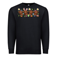 Black easter day baby heifers Premium Sweatshirt - Artiststas