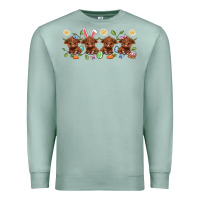 Easter Day Baby Heifers Premium Sweatshirt | Teevron