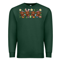 Sports Green easter day baby heifers Premium Sweatshirt - Artiststas