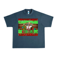Feliz Navidad Spanish Christmas Santa Tumbler Urban Heavy Tee | Teevron