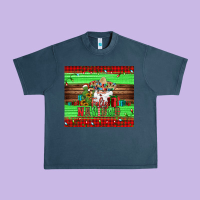 Feliz Navidad Spanish Christmas Santa Tumbler Urban Heavy Tee Designed By Jasminsmagicworld