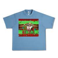 Pebble Blue feliz navidad spanish christmas santa tumbler Urban Heavy Tee - Jasminsmagicworld
