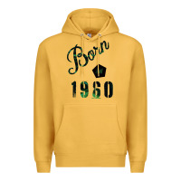 Mustard Born In 1960 Premium Hoodie - Bettercallsaul