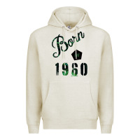 Oatmeal Heather Born In 1960 Premium Hoodie - Bettercallsaul