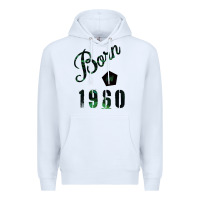 White Born In 1960 Premium Hoodie - Bettercallsaul