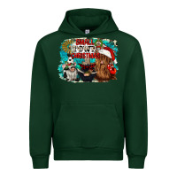 Forest Green small town christmas Urban Hoodie - CowGirlArtShop