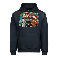 Navy small town christmas Urban Hoodie - CowGirlArtShop