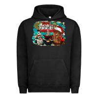 Pigment Black small town christmas Urban Hoodie - CowGirlArtShop