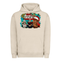 Pigment French Oak small town christmas Urban Hoodie - CowGirlArtShop