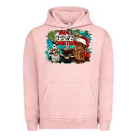 Pigment Salmon small town christmas Urban Hoodie - CowGirlArtShop