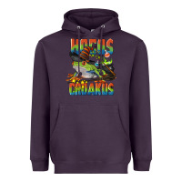 Plum Hocus Croakus Halloween Frog Heavyweight Hoodie - LillyAllenDesigns