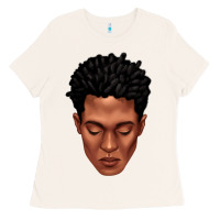 Bone black man portrait Ladies Tee - texasbilliewilder