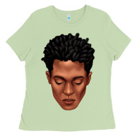 Matcha black man portrait Ladies Tee - texasbilliewilder