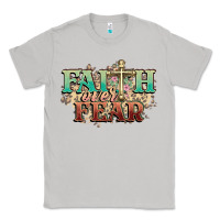 Moon Dust faith over fear cross Classic Tee - NancyCooperArtShop