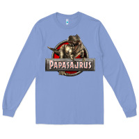 Colony Blue Papasaurus T-Rex Long Sleeve Tee - LillyAllenDesigns