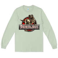 Matcha Papasaurus T-Rex Long Sleeve Tee - LillyAllenDesigns