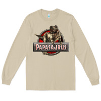 Mushroom Papasaurus T-Rex Long Sleeve Tee - LillyAllenDesigns