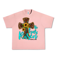 Salmon he has risen Urban Heavy Tee - JahusDesignShop