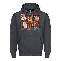 Smoke have a cup of cheer Zipper Hoodie - MaliasSmallBusiness