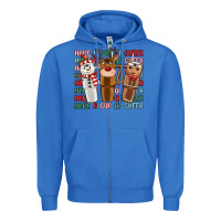 True Royal have a cup of cheer Zipper Hoodie - MaliasSmallBusiness