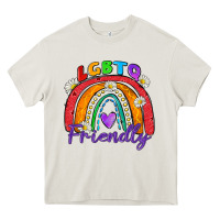 Cream lgbtq friendly Heavy Core Tee - Zillion Design Studio