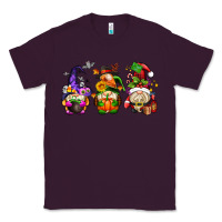 Plum hallothanksmas gnome Classic Tee - AdoDesignShop