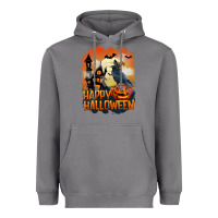 Storm Happy Halloween With Crow Heavyweight Hoodie - LillyAllenDesigns