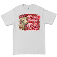 Dove Grey valentine's day you moo ve me charolais cow Premium Tee - RanaPortraitStore
