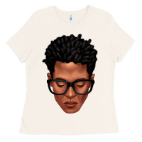 Bone black man portrait Ladies Tee - texasbilliewilder
