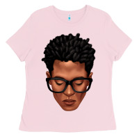 Black Man Portrait Ladies Tee | Teevron
