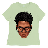 Matcha black man portrait Ladies Tee - texasbilliewilder