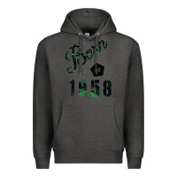 Charcoal Heather Born In 1958 Premium Hoodie - Bettercallsaul