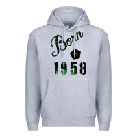 Heather Grey Born In 1958 Premium Hoodie - Bettercallsaul