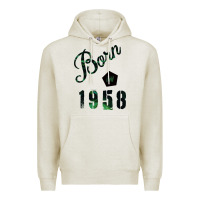Oatmeal Heather Born In 1958 Premium Hoodie - Bettercallsaul