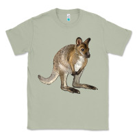 Matcha Hand Drawn Wallaby Animal Classic Tee - LillyAllenDesigns