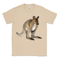 Mushroom Hand Drawn Wallaby Animal Classic Tee - LillyAllenDesigns
