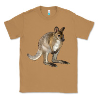 Toasted Coconut Hand Drawn Wallaby Animal Classic Tee - LillyAllenDesigns