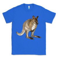 True Royal Hand Drawn Wallaby Animal Classic Tee - LillyAllenDesigns