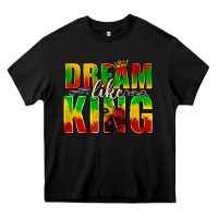 Black dream like king with crown Heavy Core Tee - texasbilliewilder