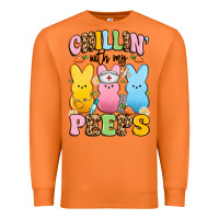 Carrot chillin' with my peeps nurse Premium Sweatshirt - Artiststas