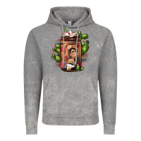 Cloud Rock mexican coffee cup cactus Vintage Hoodie - JahusDesignShop