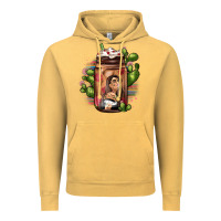 Vintage Mustard mexican coffee cup cactus Vintage Hoodie - JahusDesignShop